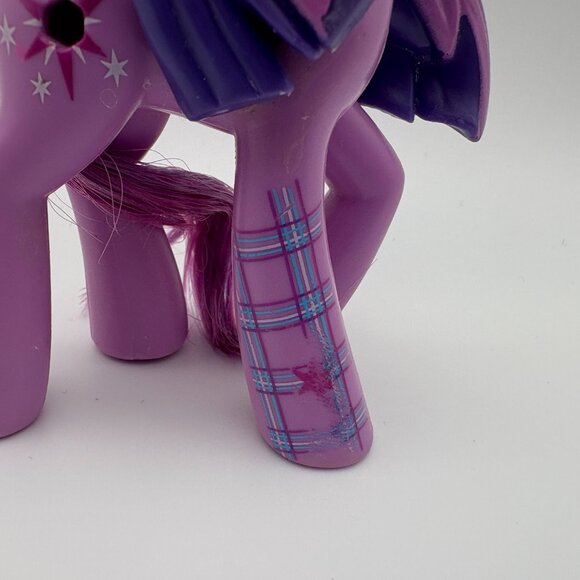 My Little Pony (MLP) Princess Twilight Sparkle Alicorn G4 2013 Plaid (SKU:355TO) - Picture 4 of 8